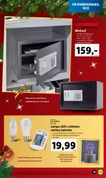 Gazetka promocyjna Lidl - GAZETKA - Gazetka - ważna od 23.12 do 23.12.2023 - strona 25 - produkty: Gra, Rama, Sejf, Lampa LED, Lampa