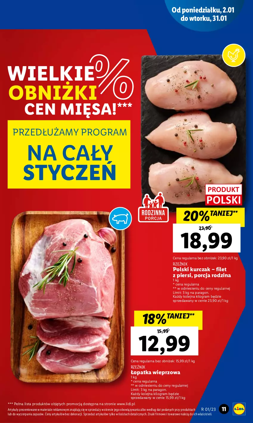 Gazetka promocyjna Lidl - GAZETKA - ważna 02.01 do 04.01.2023 - strona 11 - produkty: Gra, Kurczak, Olej, Por