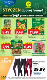 Gazetka promocyjna Lidl - GAZETKA - Gazetka - ważna od 04.01 do 04.01.2023 - strona 30 - produkty: Tortelloni, Warzywa, Por, Gin, Tortilla, Tofu, Buraki, Sport, Legginsy, Bazyl, Lasagne, Szpinak, Fa