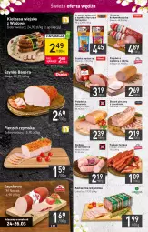 Gazetka promocyjna Stokrotka - Supermarket - Gazetka - ważna od 30.03 do 30.03.2022 - strona 4 - produkty: Piec, Kurczak, Polędwica, Kiełbasa wiejska, Sos, Ser, Gry, BIC, Pieczeń rzymska, Kiełbasa krakowska, Parówki, Duda, Szynka, Tarczyński, Boczek, Kabanos, Kiełbasa, Olewnik, Boczek pieczony, NOWAK, HP