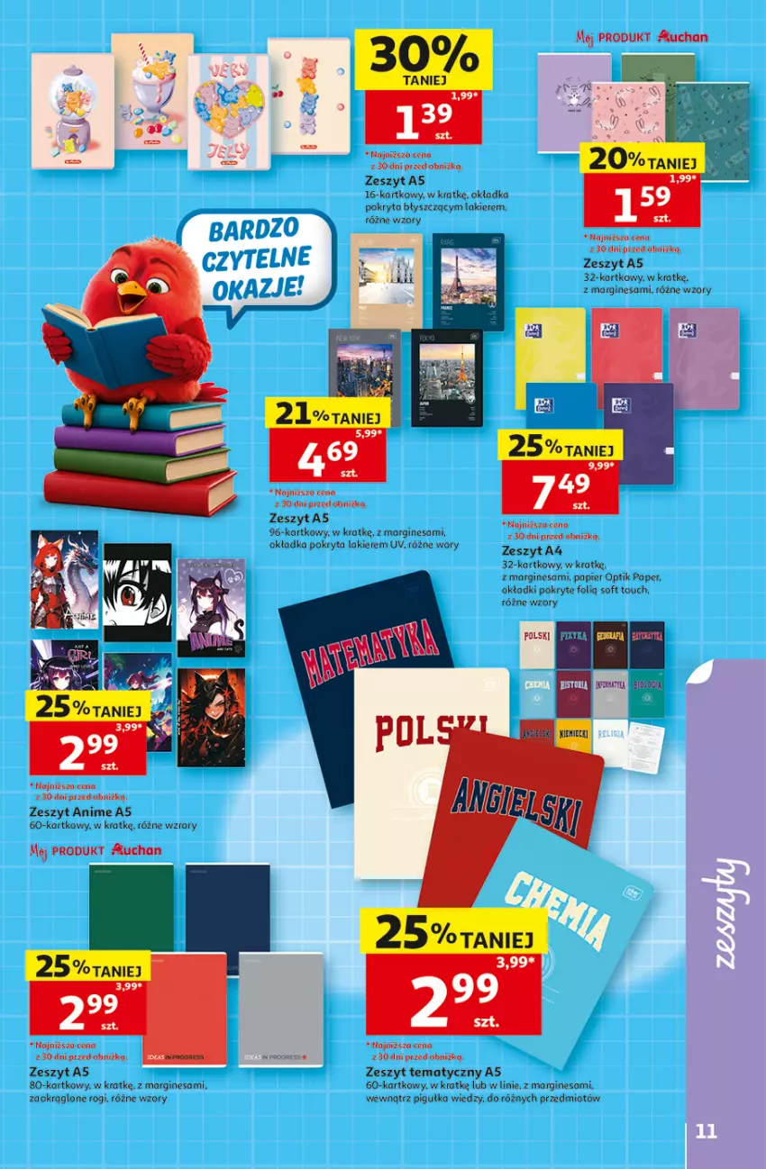 Gazetka promocyjna Auchan - Gazetka 30 Lat Hipermarket Auchan - ważna 16.07 do 22.07.2026 - strona 11 - produkty: Gin, Lakier, Papier