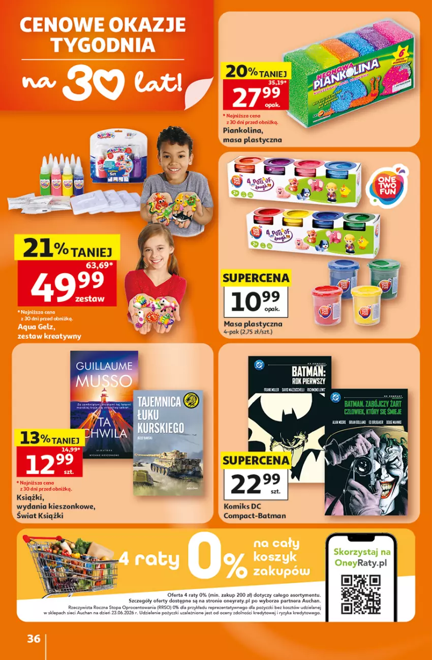 Gazetka promocyjna Auchan - Gazetka 30 Lat Hipermarket Auchan - ważna 16.07 do 22.07.2026 - strona 36 - produkty: Kosz, Top