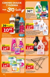 Gazetka promocyjna Auchan - Gazetka 30 Lat Hipermarket Auchan - Gazetka - ważna od 22.07 do 22.07.2026 - strona 32 - produkty: Płyn do prania, Lovela, Proszek do prania, Odplamiacz, Płyn do płukania, Suszarka, Vanish, Ariel, Kapsułki do prania, Suszarka na pranie, HP