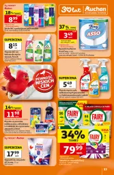 Gazetka promocyjna Auchan - Gazetka 30 Lat Hipermarket Auchan - Gazetka - ważna od 22.07 do 22.07.2026 - strona 33 - produkty: Ludwik, Frosch, Do mycia naczyń, Finish, Balsam do mycia naczyń, Tablet, Rolki, Płyn do wc, Foxy, Płyn do mycia, Zmywarki