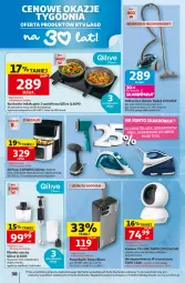 Gazetka promocyjna Auchan - Gazetka 30 Lat Hipermarket Auchan - Gazetka - ważna od 22.07 do 22.07.2026 - strona 38 - produkty: Odkurzacz, Gra, Acer, Miarka, Blender ręczny, Blender, Rozdrabniacz, Kosz, Pojemnik, TP-Link, Kamera, Zelmer, Powerbank, Orka, Obiektyw
