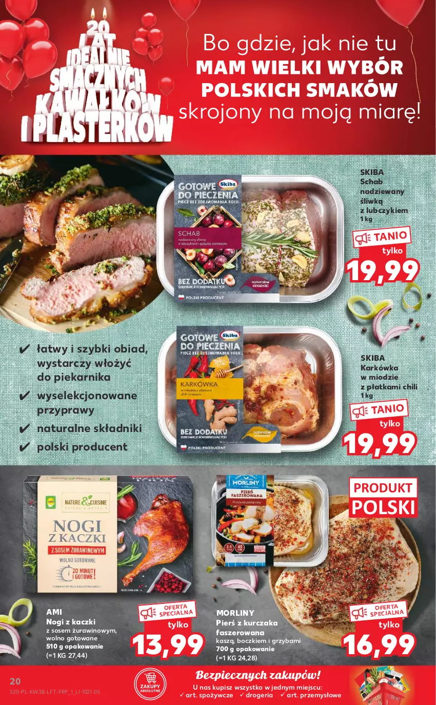 Gazetka promocyjna Kaufland - OFERTA TYGODNIA - ważna 23.09 do 29.09.2021 - strona 20 - produkty: Fa, Kurczak, Morliny, Piec, Piekarnik, Przyprawy, Sos, Wino