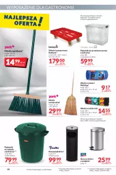 Gazetka promocyjna Makro - [Oferta promocyjna] Artykuły spożywcze i przemysłowe - Gazetka - ważna od 27.06 do 27.06.2022 - strona 18 - produkty: Top, Por, Worki na śmieci, Kosz, Pojemnik, Tran, Sport, Wózek, Worki na śmiec, Wózek transportowy, Pojemnik do przechowywania, Miotła, Koszopopielnica