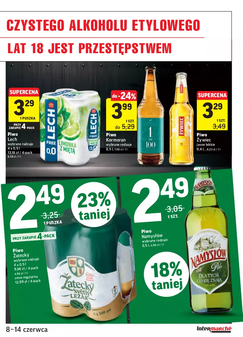 Gazetka promocyjna Intermarche - ważna 08.06 do 13.06.2021 - strona 35 - produkty: Namysłów, Piwo