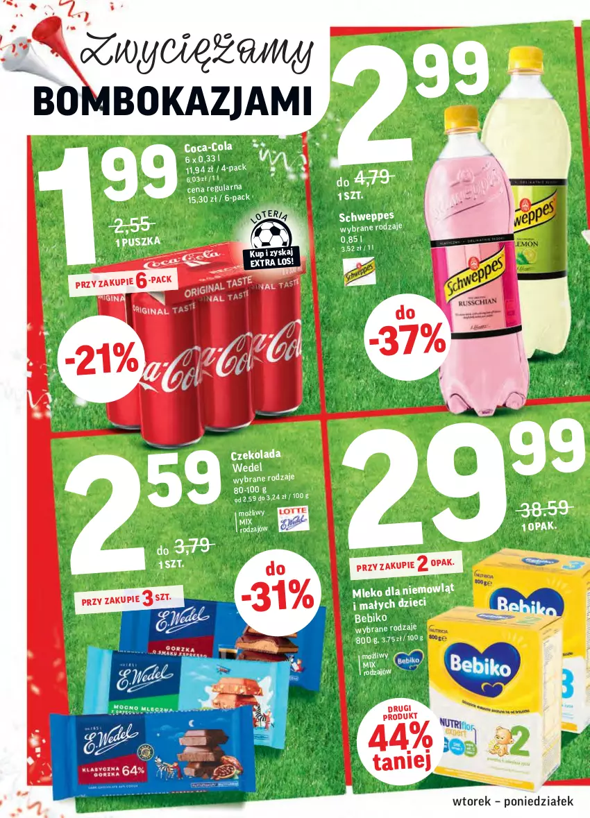 Gazetka promocyjna Intermarche - ważna 08.06 do 13.06.2021 - strona 4 - produkty: Bebiko, Czekolada, Mleko