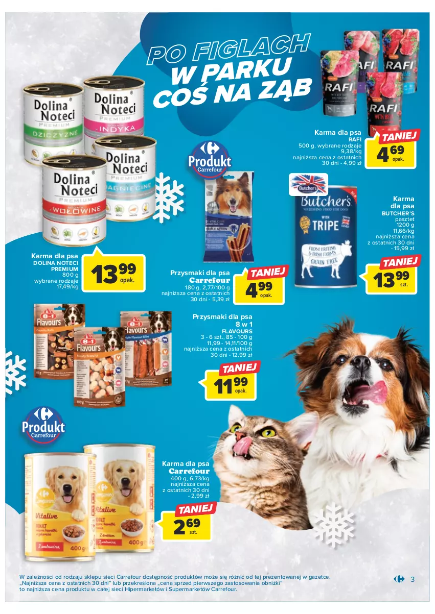 Gazetka promocyjna Carrefour - Gazetka Zima z pupilem - ważna 31.01 do 11.02.2023 - strona 3 - produkty: Pasztet, Przysmaki