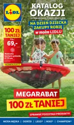 Gazetka promocyjna Lidl - GAZETKA - Gazetka - ważna od 17.05 do 17.05.2025 - strona 1 - produkty: Huśtawka, LEGO, Moda, Nike, Ogród