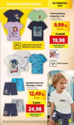 Gazetka promocyjna Lidl - GAZETKA - Gazetka - ważna od 17.05 do 17.05.2025 - strona 35 - produkty: Koc, Spiderman, T-shirt, Dres, Moda, Dzieci