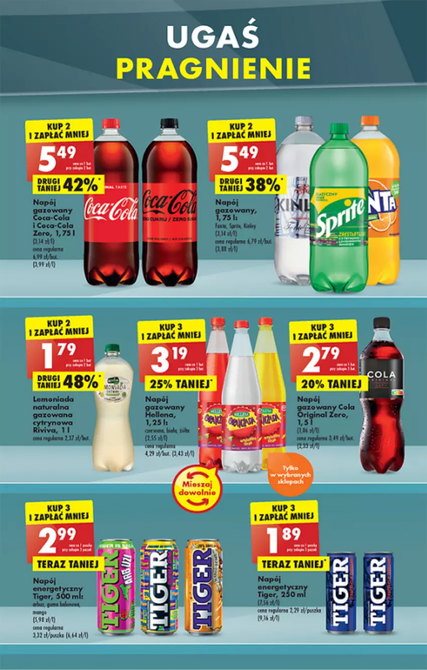 Gazetka promocyjna Biedronka - ważna 20.06 do 26.06.2022 - strona 37 - produkty: Acer, AEG, Coca-Cola, Fa, Hellena, Lemoniada, Tiger