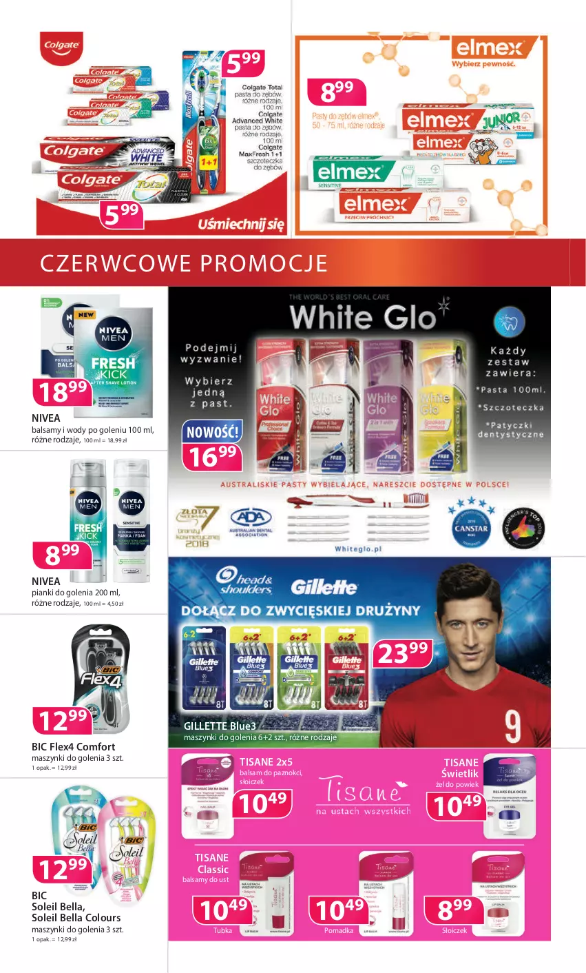 Gazetka promocyjna Drogerie Polskie - Gazetka - ważna 11.06 do 30.06.2021 - strona 10 - produkty: Bell, Bella, BIC, Gillette, Nivea