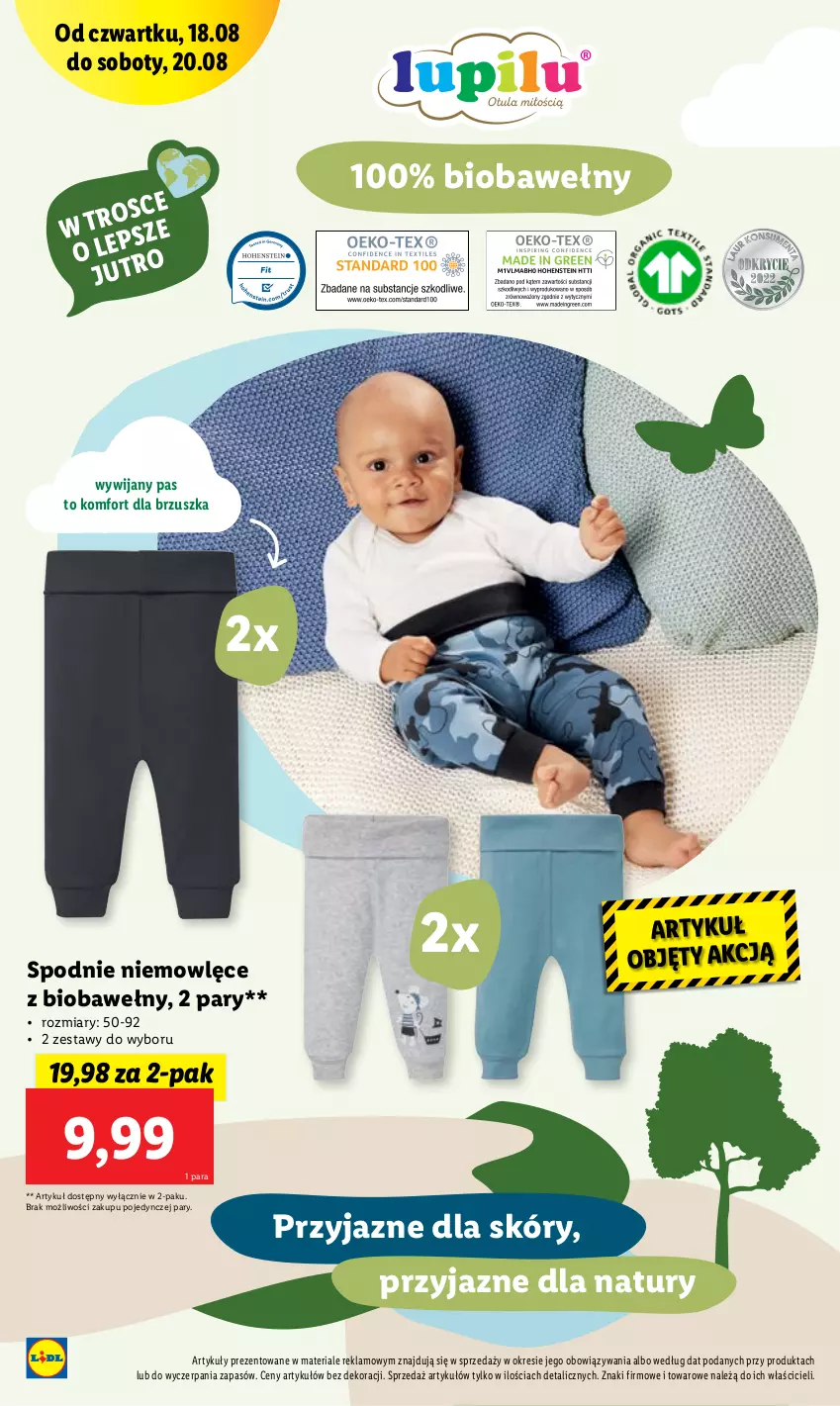 Gazetka promocyjna Lidl - GAZETKA - ważna 18.08 do 20.08.2022 - strona 59 - produkty: Spodnie