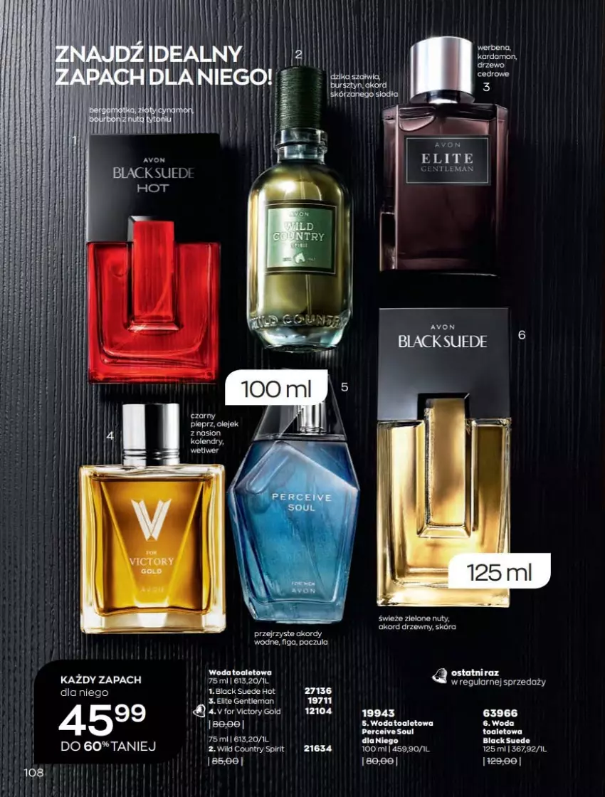 Gazetka promocyjna Avon - Katalog Avon 2/2022 kampania luty - ważna 01.02 do 28.02.2022 - strona 108 - produkty: Lack, Nuty, Woda