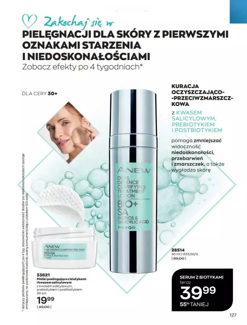 Gazetka promocyjna Avon - Katalog Avon 2/2022 kampania luty - ważna 01.02 do 28.02.2022 - strona 127 - produkty: Anew, Koc, Mars, Peeling, Rum, Ser, Serum, Tera