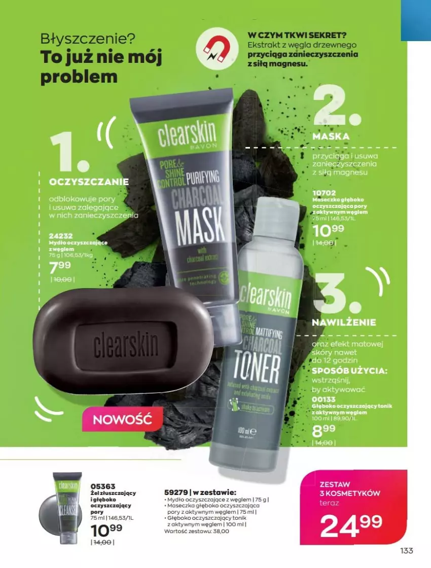 Gazetka promocyjna Avon - Katalog Avon 2/2022 kampania luty - ważna 01.02 do 28.02.2022 - strona 133 - produkty: Kret, Mydło, Por, Tonik