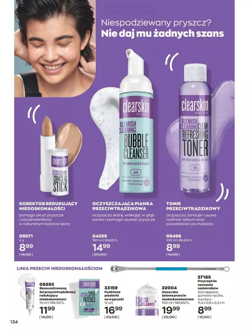 Gazetka promocyjna Avon - Katalog Avon 2/2022 kampania luty - ważna 01.02 do 28.02.2022 - strona 134 - produkty: Fa, Makijaż, Por, Tonik