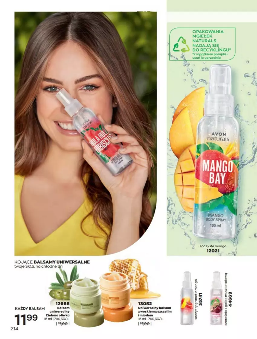 Gazetka promocyjna Avon - Katalog Avon 2/2022 kampania luty - ważna 01.02 do 28.02.2022 - strona 214 - produkty: Edam, Mango, Sos