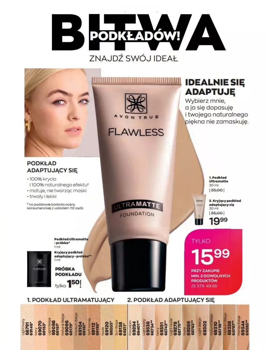 Gazetka promocyjna Avon - Katalog Avon 2/2022 kampania luty - ważna 01.02 do 28.02.2022 - strona 51 - produkty: Podkład, Rama