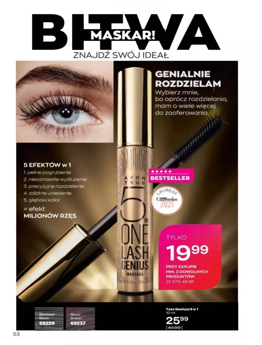 Gazetka promocyjna Avon - Katalog Avon 2/2022 kampania luty - ważna 01.02 do 28.02.2022 - strona 53 - produkty: Lion, Maska