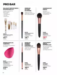 Gazetka promocyjna Avon - Katalog Avon 2/2022 kampania luty - Gazetka - ważna od 28.02 do 28.02.2022 - strona 72 - produkty: Makijaż, Zestaw pędzli, Płaski pędzel, Pędzel do różu, Podkład