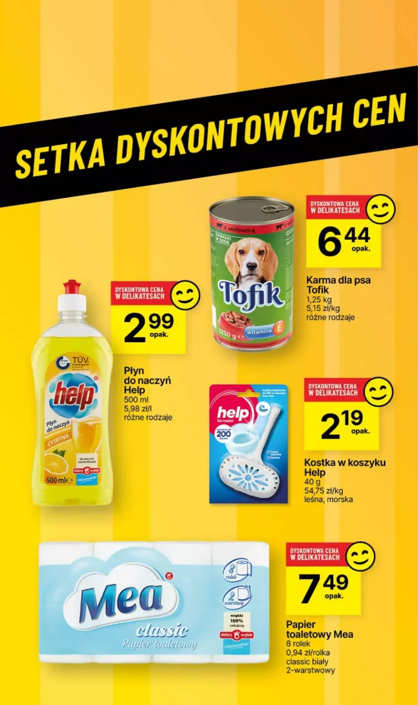 Gazetka promocyjna Delikatesy Centrum - Dyskontowe ceny w Delikatesach Centrum - ważna 08.02 do 14.02.2024 - strona 44 - produkty: Kosz, Papier, Papier toaletowy