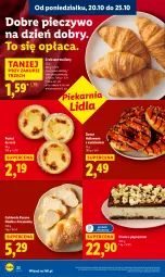 Gazetka promocyjna Lidl - GAZETKA - Gazetka - ważna od 22.10 do 22.10.2025 - strona 22 - produkty: Piec, Cukier, Croissant, Popcorn, Pieczywo, Donut