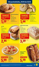 Gazetka promocyjna Lidl - GAZETKA - Gazetka - ważna od 22.10 do 22.10.2025 - strona 23 - produkty: Kurczak, Sok, Hot dog, Chleb, Orka, Bułka