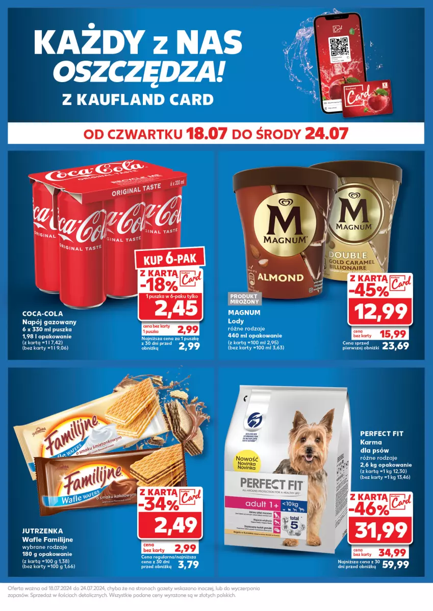 Gazetka promocyjna Kaufland - Kaufland - ważna 22.07 do 24.07.2024 - strona 29 - produkty: Coca-Cola, Fa, Gin, Jutrzenka, Lion, Napój, Napój gazowany, Wafle