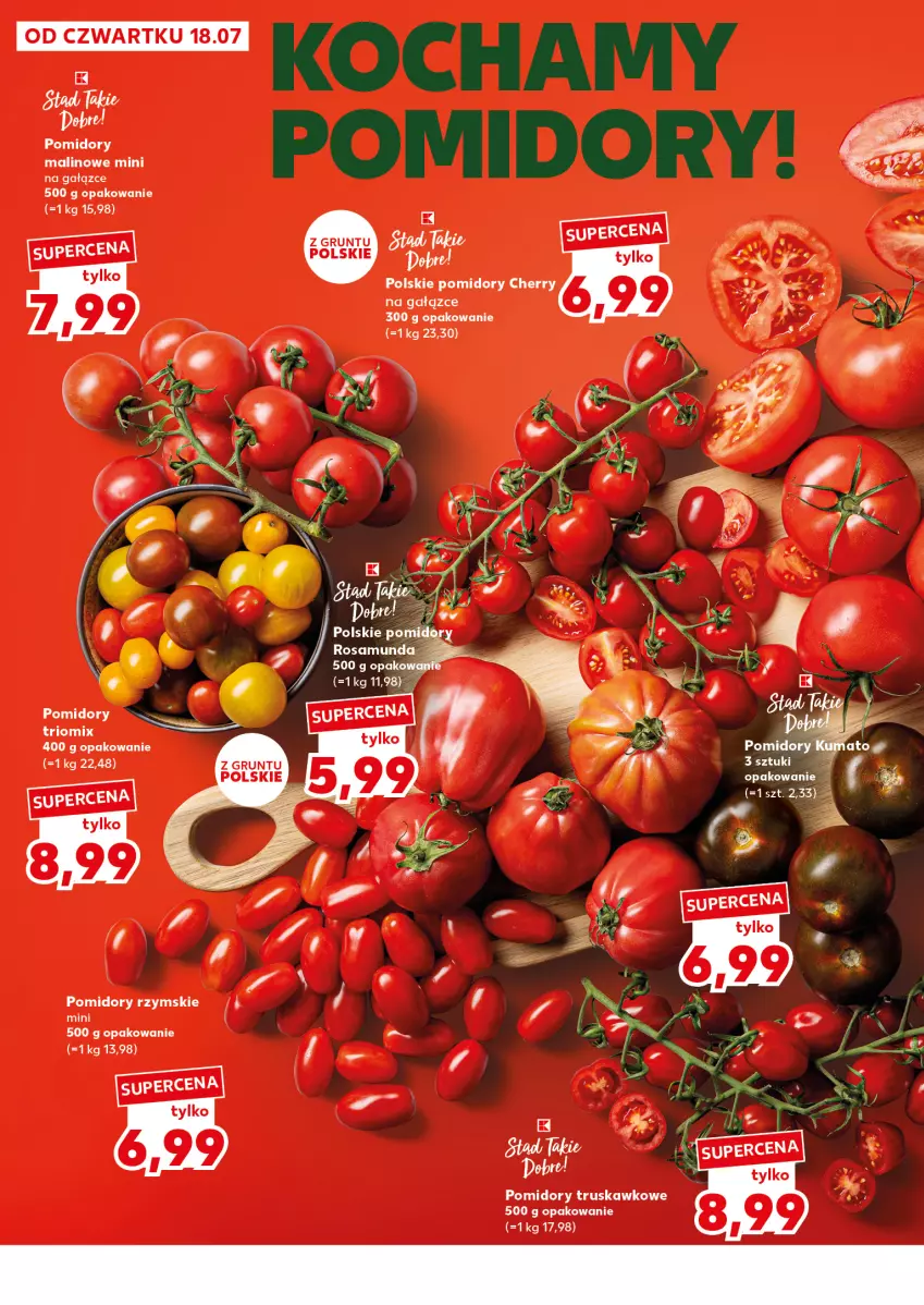 Gazetka promocyjna Kaufland - Kaufland - ważna 22.07 do 24.07.2024 - strona 8 - produkty: Pomidory