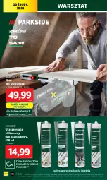 Gazetka promocyjna Lidl - GAZETKA - Gazetka - ważna od 02.05 do 02.05.2025 - strona 46 - produkty: Parkside, Stół, Płyta, LG