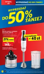 Gazetka promocyjna Lidl - GAZETKA - Gazetka - ważna od 02.05 do 02.05.2025 - strona 52 - produkty: Blender ręczny, Blender, Rozdrabniacz, Pojemnik, Bosch