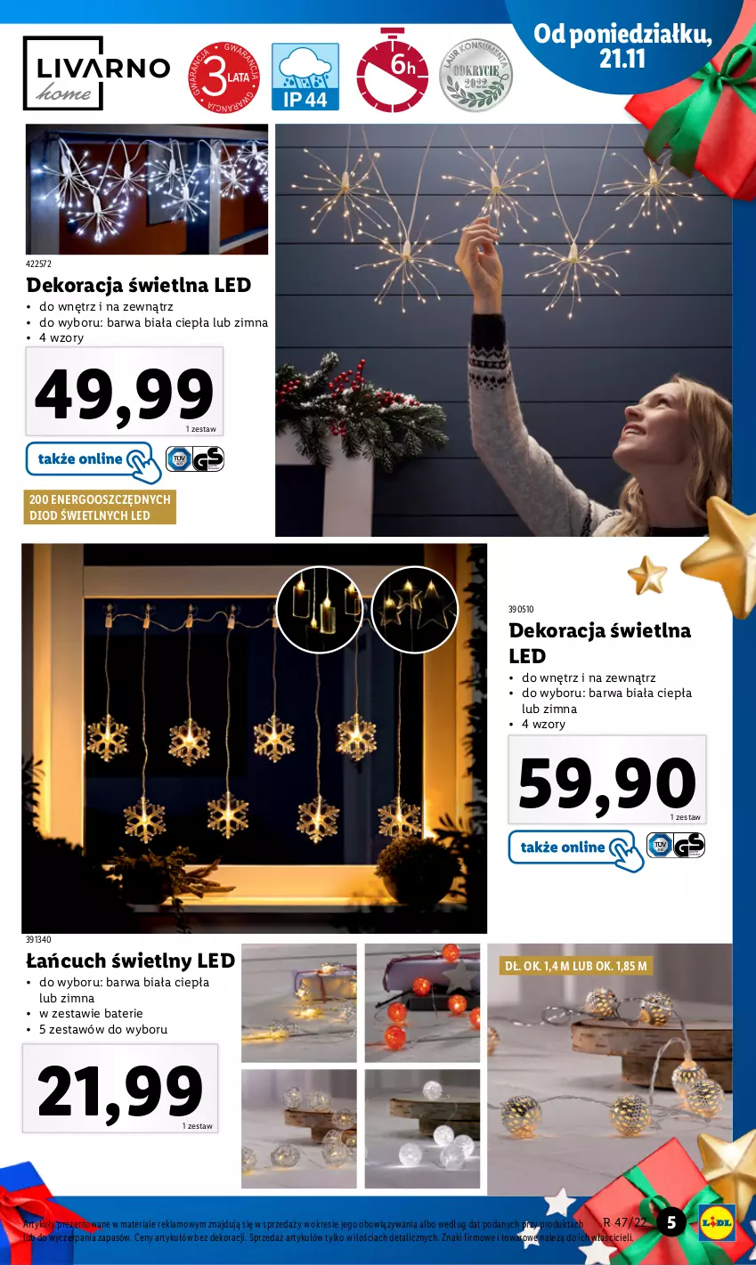 Gazetka promocyjna Lidl - GAZETKA - ważna 21.11 do 26.11.2022 - strona 5