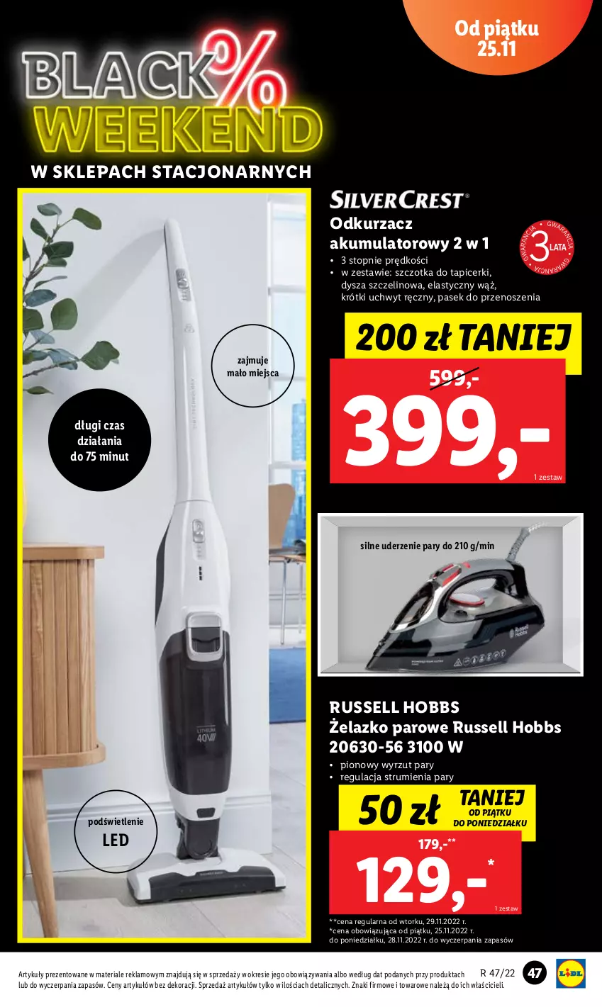 Gazetka promocyjna Lidl - GAZETKA - ważna 21.11 do 26.11.2022 - strona 51 - produkty: Akumulator, Odkurzacz, Pasek, Rum, Szczotka, Top