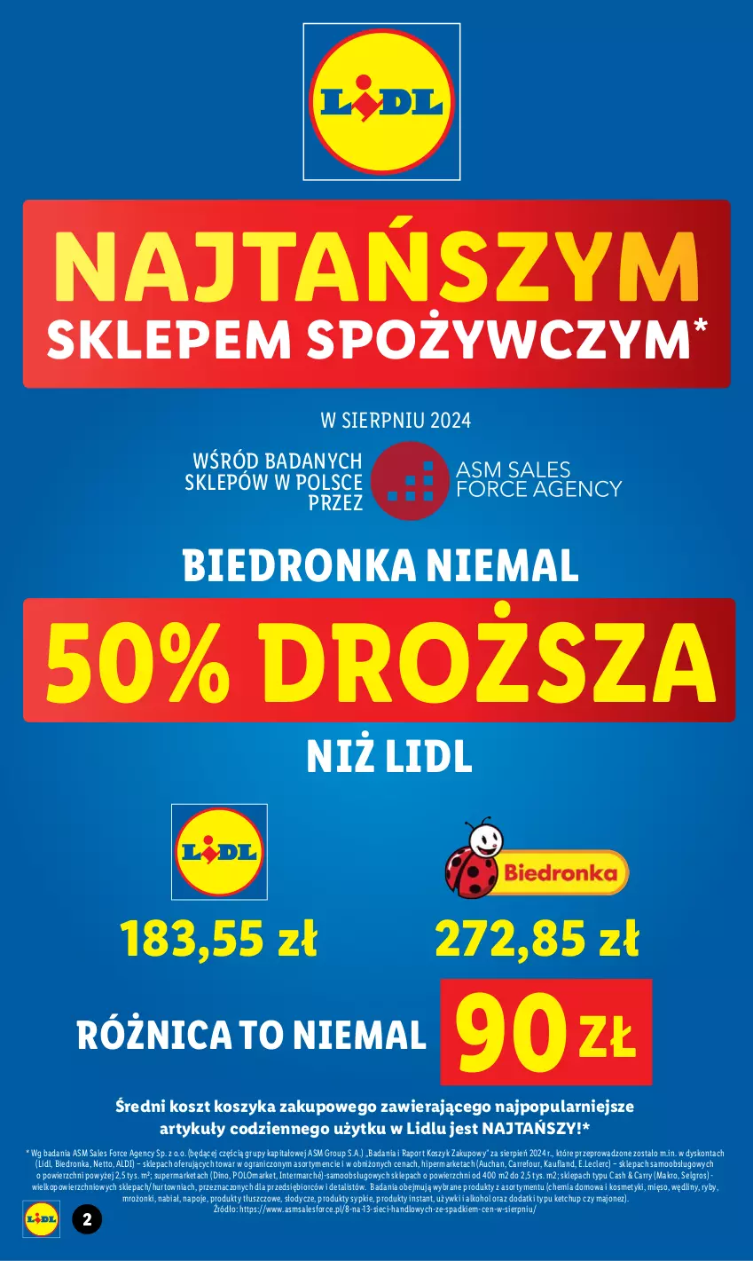 Gazetka promocyjna Lidl - GAZETKA - ważna 04.11 do 09.11.2024 - strona 2 - produkty: Dron, Gra, Ketchup, Kosz, LG, Majonez, Mięso, Napoje, Por