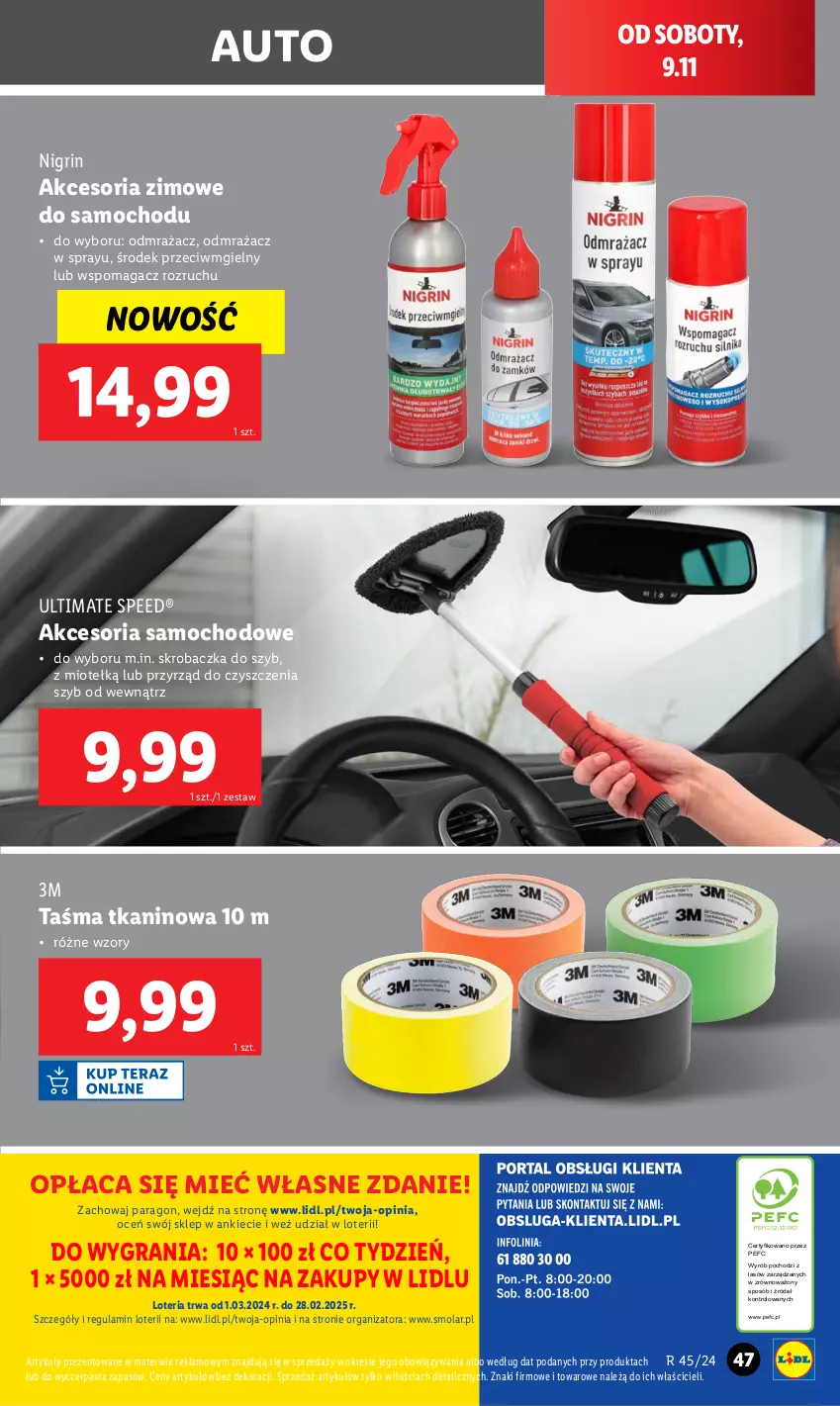 Gazetka promocyjna Lidl - GAZETKA - ważna 04.11 do 09.11.2024 - strona 51 - produkty: Gra, Mola, Skrobaczka, Skrobaczka do szyb