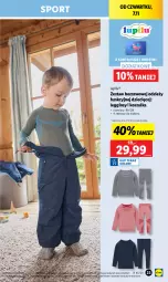 Gazetka promocyjna Lidl - GAZETKA - Gazetka - ważna od 09.11 do 09.11.2024 - strona 25 - produkty: Por, Gin, Kosz, Koszulka, Sport, Legginsy, Dzieci