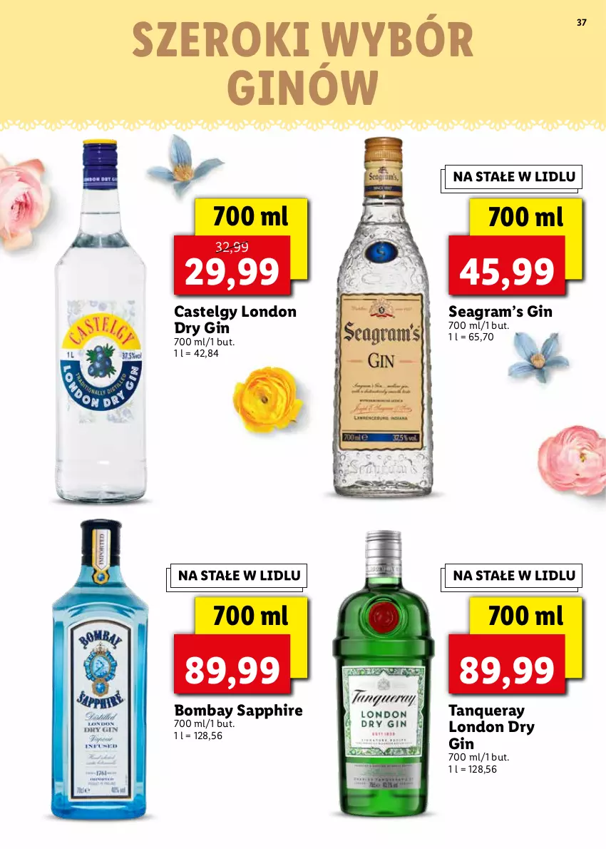 Gazetka promocyjna Lidl - KATALOG ALKOHOLI MOCNYCH I WIN - ważna 21.03 do 17.04.2022 - strona 37 - produkty: Gin, Gra, LG