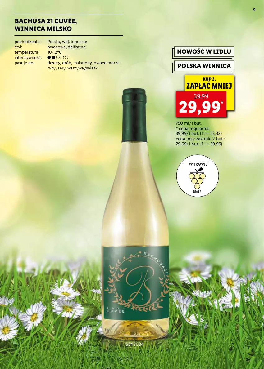 Gazetka promocyjna Lidl - KATALOG ALKOHOLI MOCNYCH I WIN - ważna 21.03 do 17.04.2022 - strona 9 - produkty: Deser, Drób, Makaron, Owoce, Owoce morza, Sałat, Ser, Warzywa