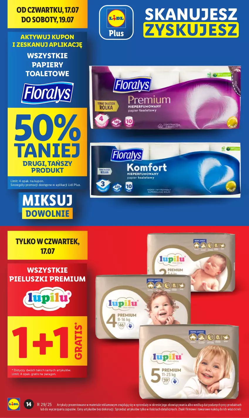 Gazetka promocyjna Lidl - GAZETKA - ważna 17.07 do 19.07.2025 - strona 14 - produkty: Gra, Papier