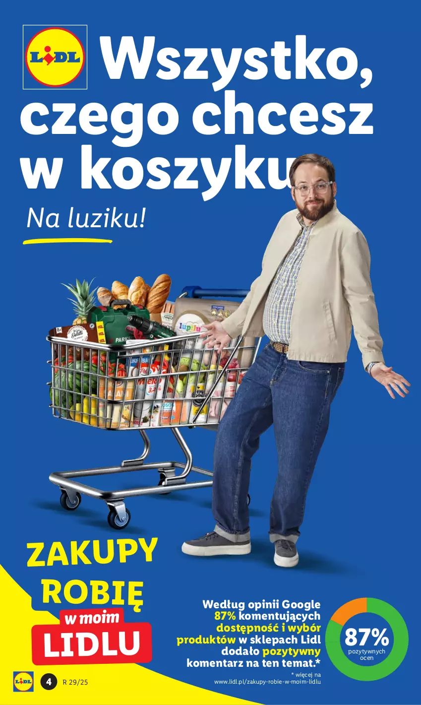 Gazetka promocyjna Lidl - GAZETKA - ważna 17.07 do 19.07.2025 - strona 4 - produkty: Kosz