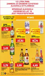 Gazetka promocyjna Lidl - GAZETKA - Gazetka - ważna od 19.07 do 19.07.2025 - strona 46 - produkty: Piwo, Por, NBA, Gin, Kasztelan, Kumkwat, Desperados, Lack, Perła, Fortuna, Captain Jack