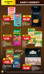 Gazetka promocyjna Lidl - GAZETKA - Gazetka - ważna od 19.07 do 19.07.2025 - strona 48 - produkty: Torebka, Earl Grey, Inka, Kawa ziarnista, Kawa, Herbata czarna, Loyd, Owoce, Herbata, Gres, Herbapol, Grejpfrut, Fa