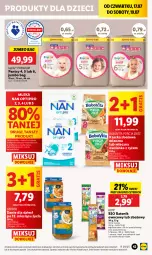 Gazetka promocyjna Lidl - GAZETKA - Gazetka - ważna od 19.07 do 19.07.2025 - strona 53 - produkty: HiPP, Ryż, Por, Gra, Gerber, BoboVita, O Bag, NAN Optipro, Owsianka, Tonik, Danie dla dzieci, Dzieci, Baton, Bio Batonik, Hipp Bio