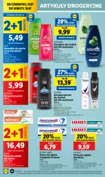 Gazetka promocyjna Lidl - GAZETKA - Gazetka - ważna od 19.07 do 19.07.2025 - strona 54 - produkty: Gra, Rexona, Pasta do zębów, Lacalut, Schauma, Smoothie, Szampon, Dzieci, Elmex, Antyperspirant, Blend-a-Med