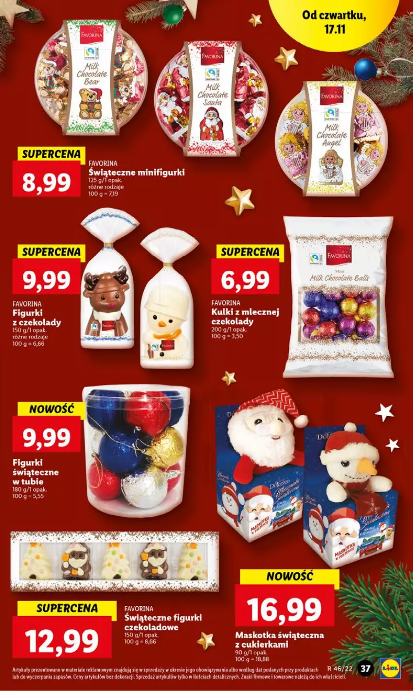 Gazetka promocyjna Lidl - GAZETKA - ważna 17.11 do 19.11.2022 - strona 37 - produkty: Cukier, Fa