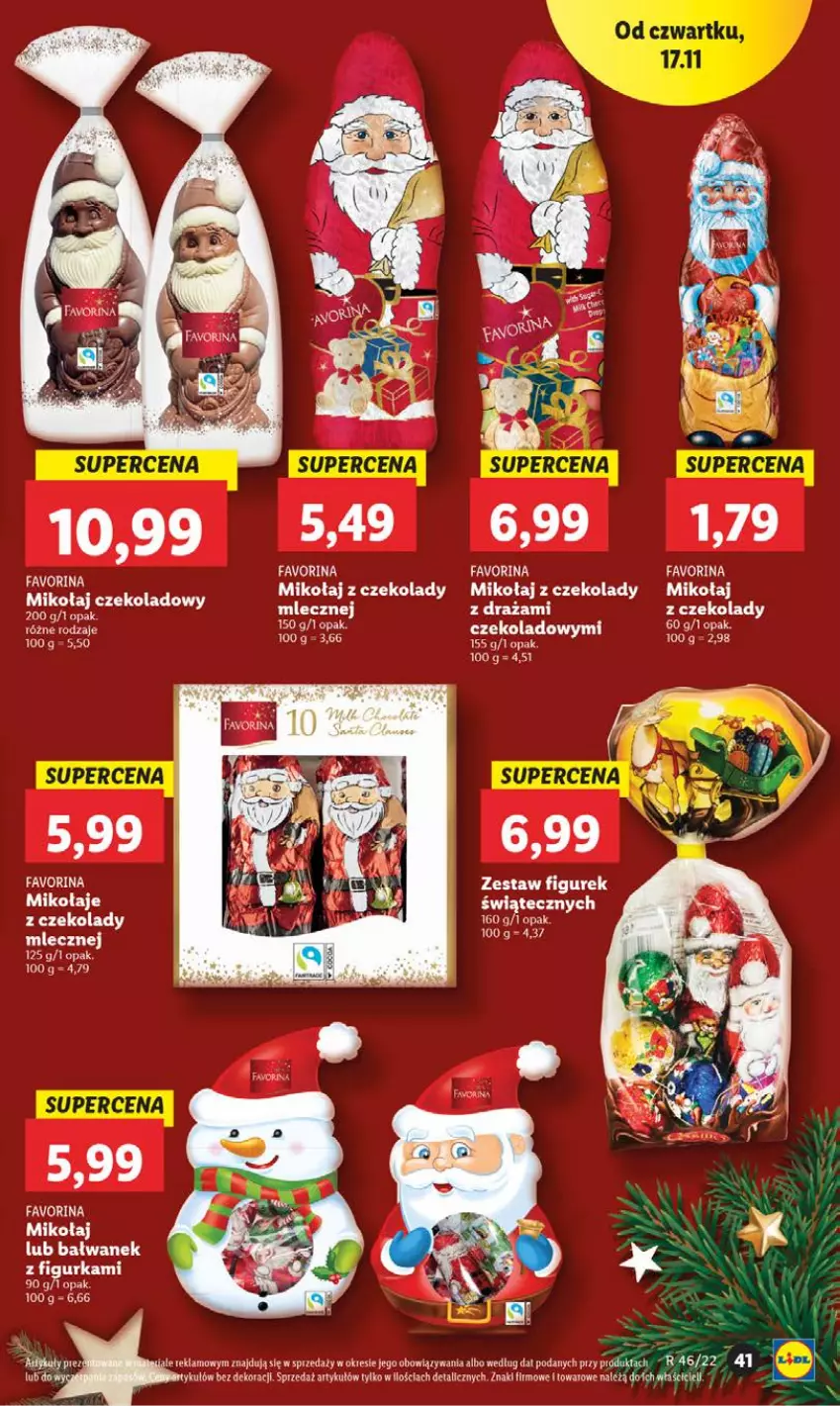 Gazetka promocyjna Lidl - GAZETKA - ważna 17.11 do 19.11.2022 - strona 41 - produkty: Fa