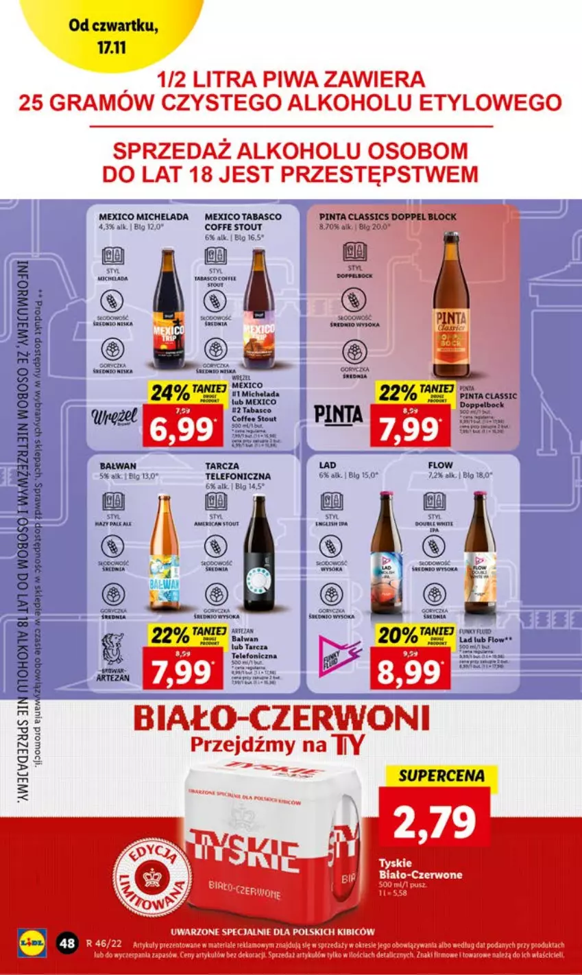 Gazetka promocyjna Lidl - GAZETKA - ważna 17.11 do 19.11.2022 - strona 48 - produkty: Fa